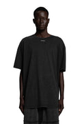 "ACID" Backprint T-Shirt Oversized in Schwarz