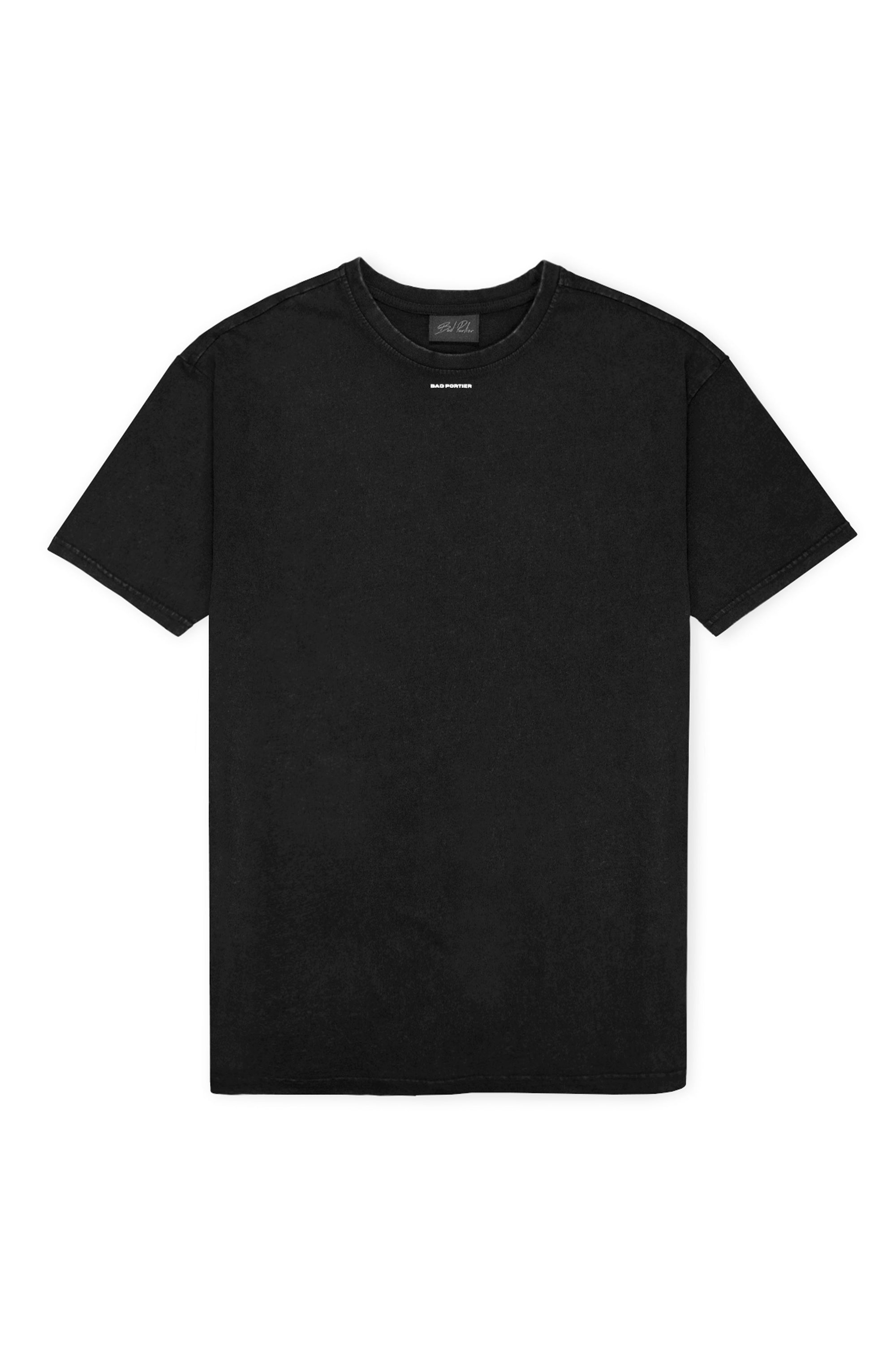 "ACID" Backprint T-Shirt Oversized in Black