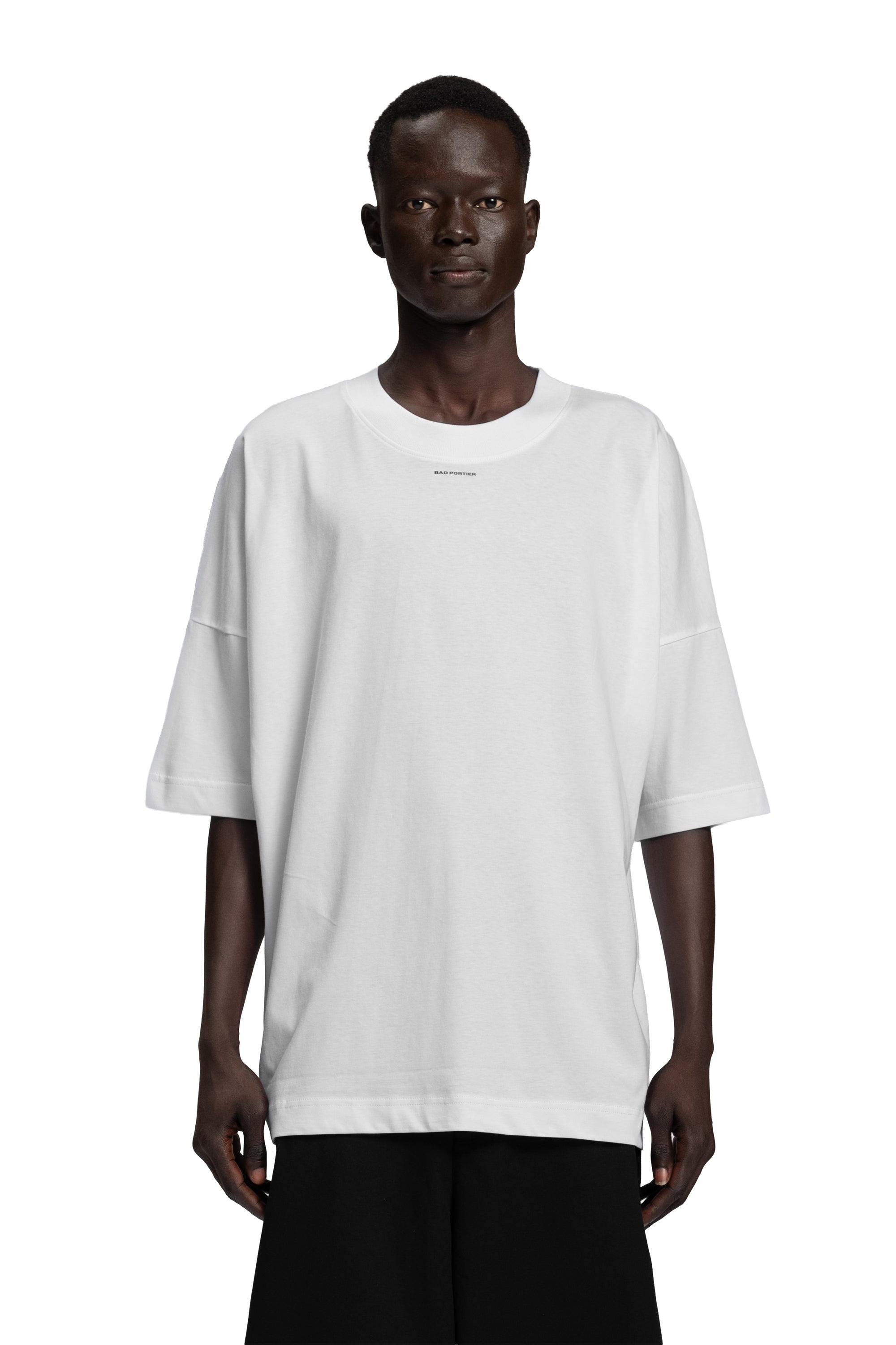 "J'ADORE" Backprint T-Shirt Regular in Weiß