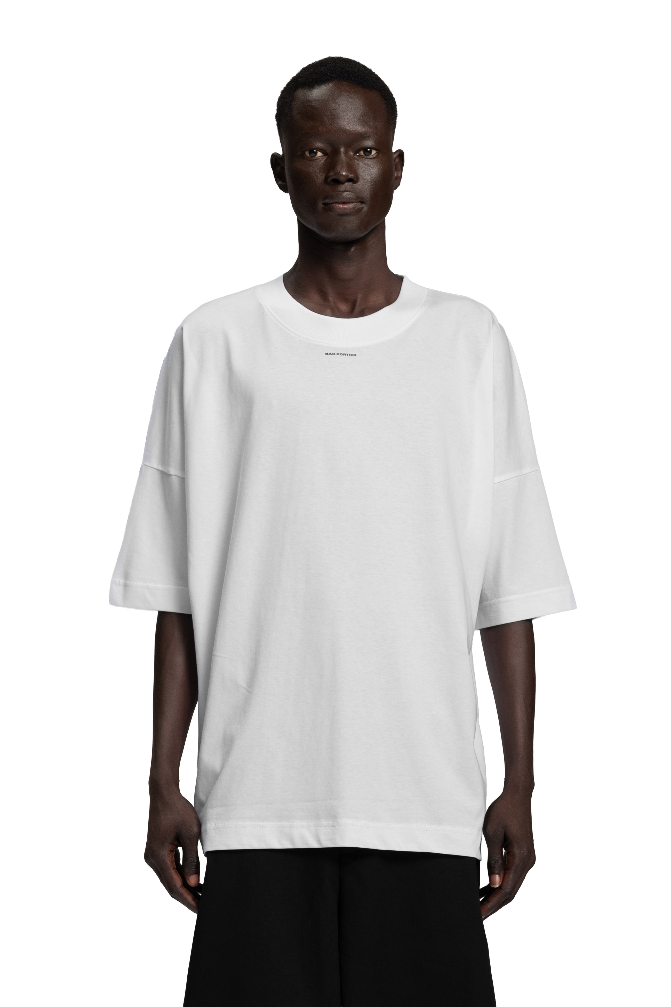 "J'ADORE" Backprint T-Shirt Regular in Weiß