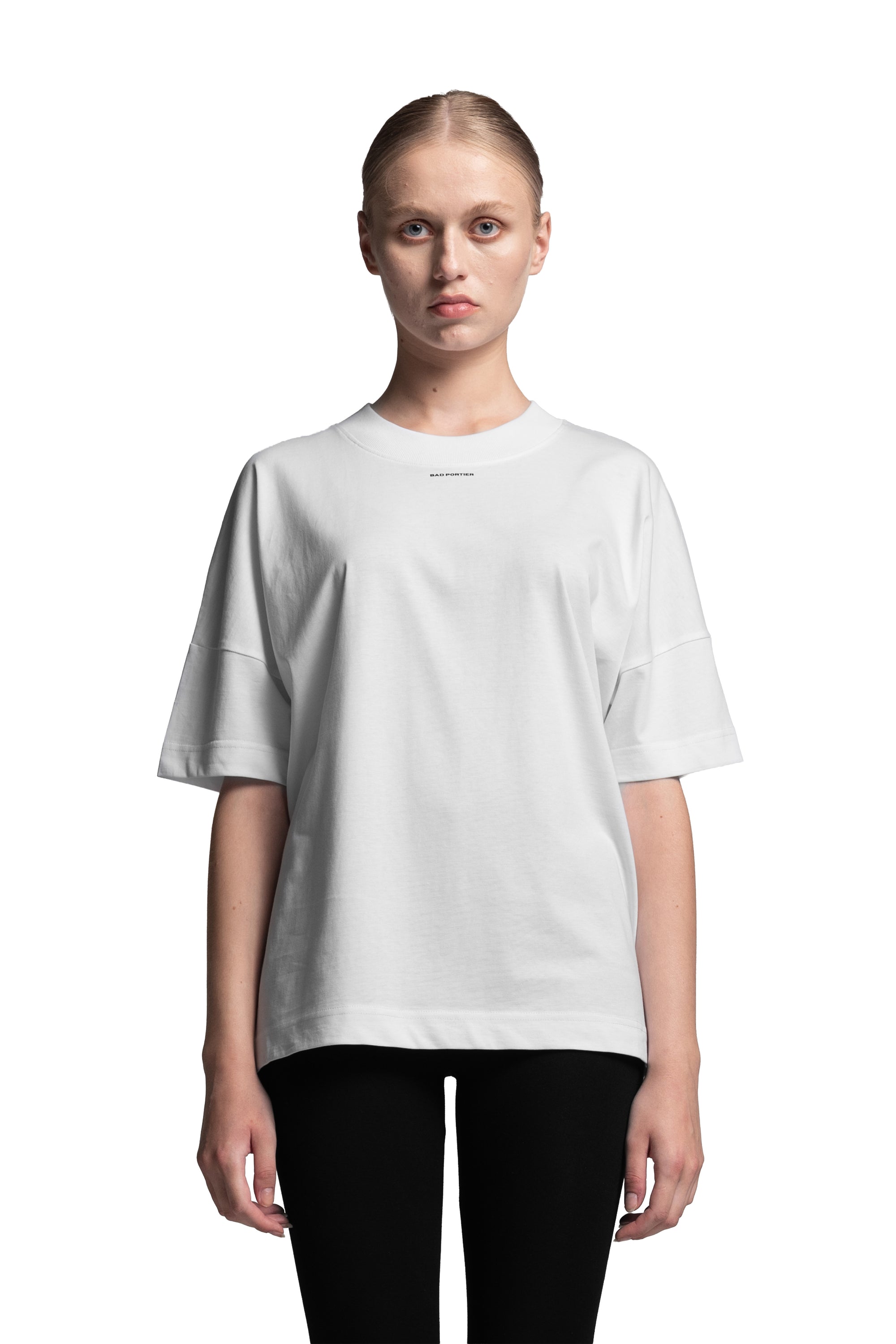 "J'ADORE" Backprint T-Shirt Regular in Weiß