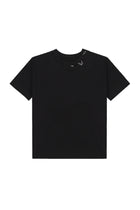"CLFV" Chain T-Shirt Distressed Heavyweight in Schwarz