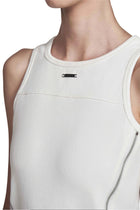 "STERNUM" Tanktop White Slim Fit