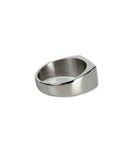 "SIGNATURE" Signet Ring aus Edelstahl mit BP-Monogramm