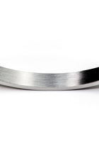 "SIGNATURE" Signet Bangle in Stainless Steel with BP Monogram