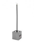"MONOLITH" Incense Holder aus Edelstahl mit gebürsteter Oberfläche