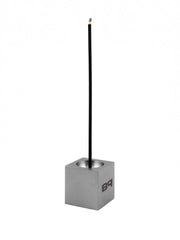 "MONOLITH" Incense Holder aus Edelstahl mit gebürsteter Oberfläche