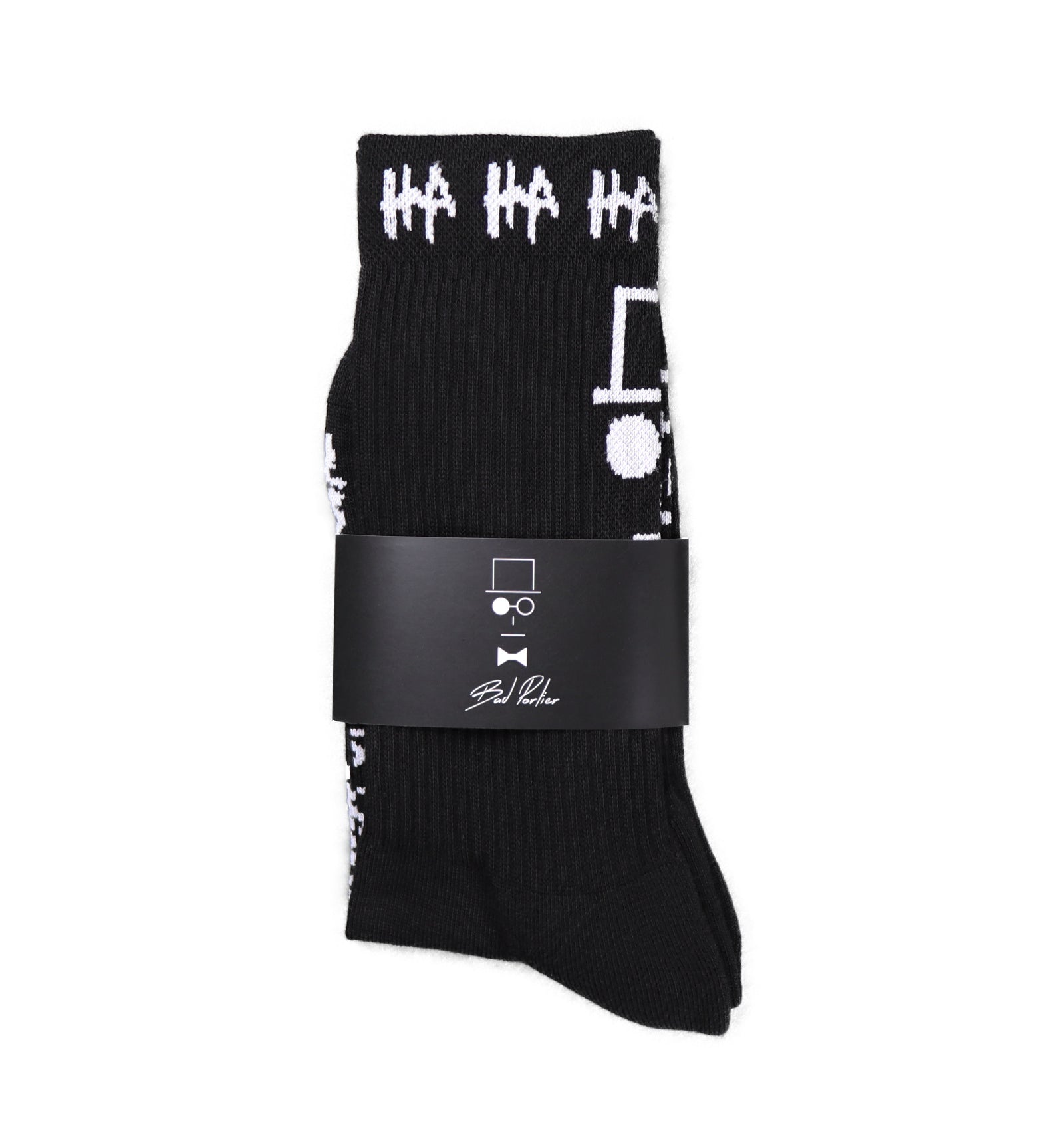 "TOP HAT" Socks Black