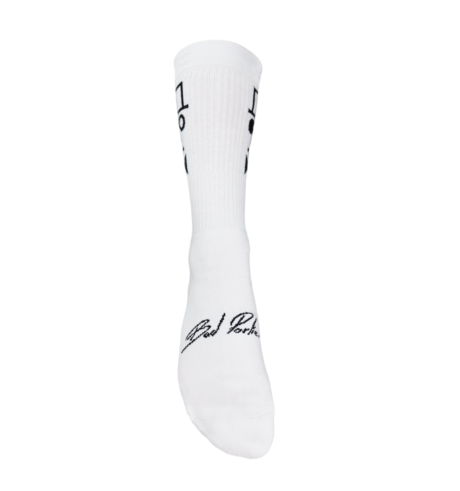 "TOP HAT" Socks White