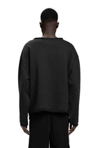 "IMPERFECTION" Distressed Hoodie Heavyweight in Schwarz