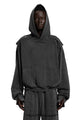 "3F" Acid Hoodie Oversized in Acid-Washed
