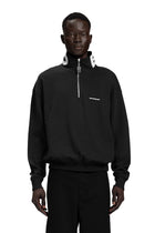 "BAD" Crewneck Sweater relaxed Unisex-Passform in Schwarz