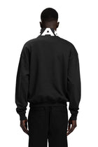 "BAD" Crewneck Sweater relaxed Unisex-Passform in Schwarz