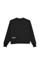 "CUTTED CUFFS" Sweater Distressed in Schwarz