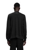 "BASEBALL" Sweater Jacket Regular in Schwarz