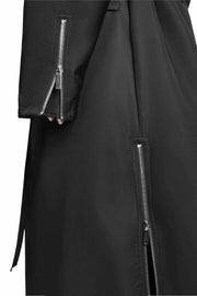 "SPINA" Transformable Coat in Black