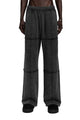 "WIDE LEG" Jogger oversized Unisex-Passform in Washed Grey
