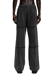 "WIDE LEG" Jogger oversized Unisex-Passform in Washed Grey