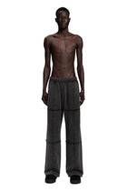 "WIDE LEG" Jogger oversized Unisex-Passform in Washed Grey