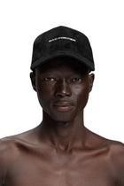 "VELOURS" Logo Cap in Schwarz