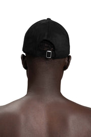 "VELOURS" Logo Cap in Schwarz