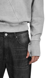 "LINEA" Grey Sweater Regular in Grau