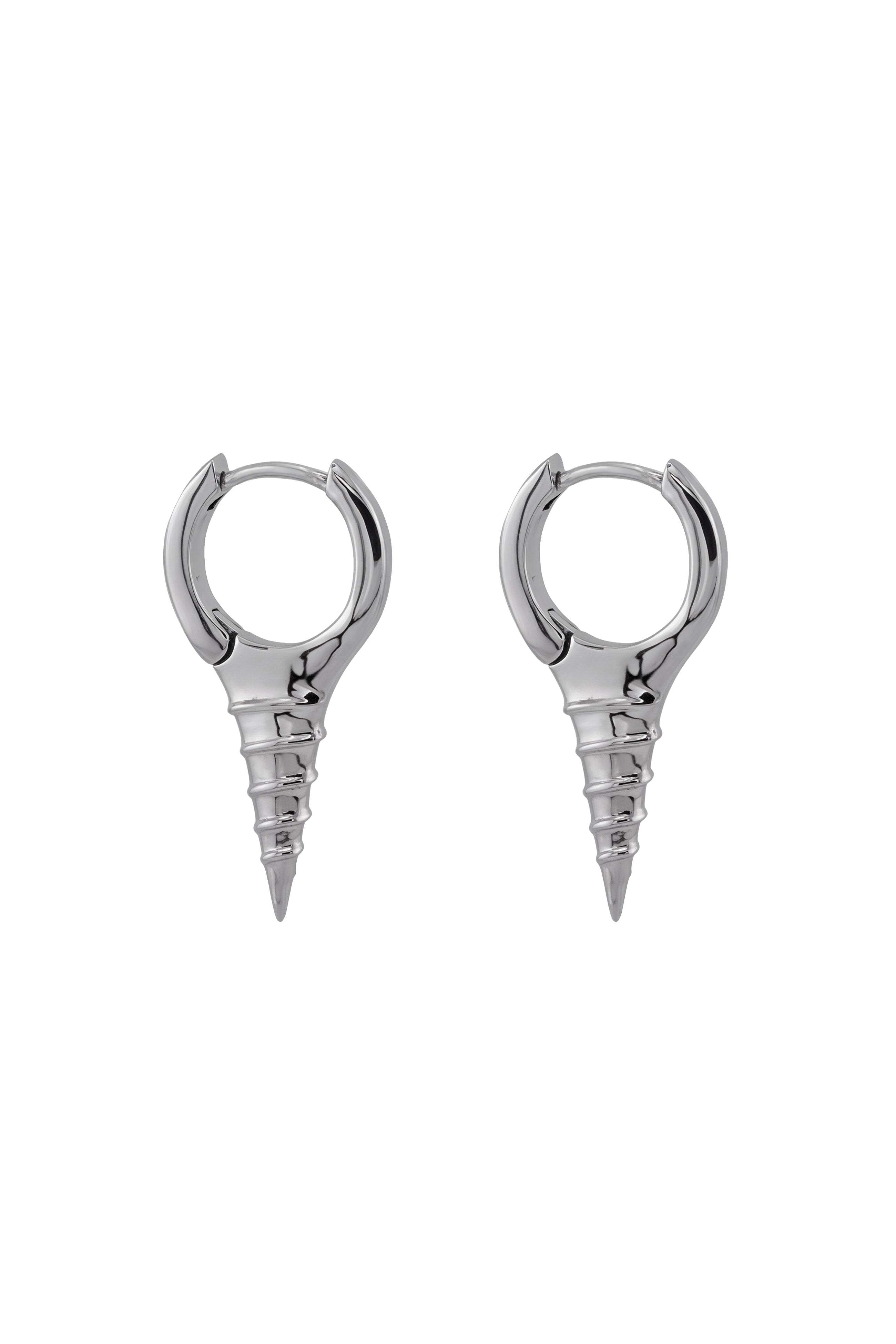 "SCHRAUBE" Short Earring with Thread Details