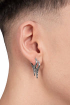 "SCHRAUBE" Short Earring with Thread Details