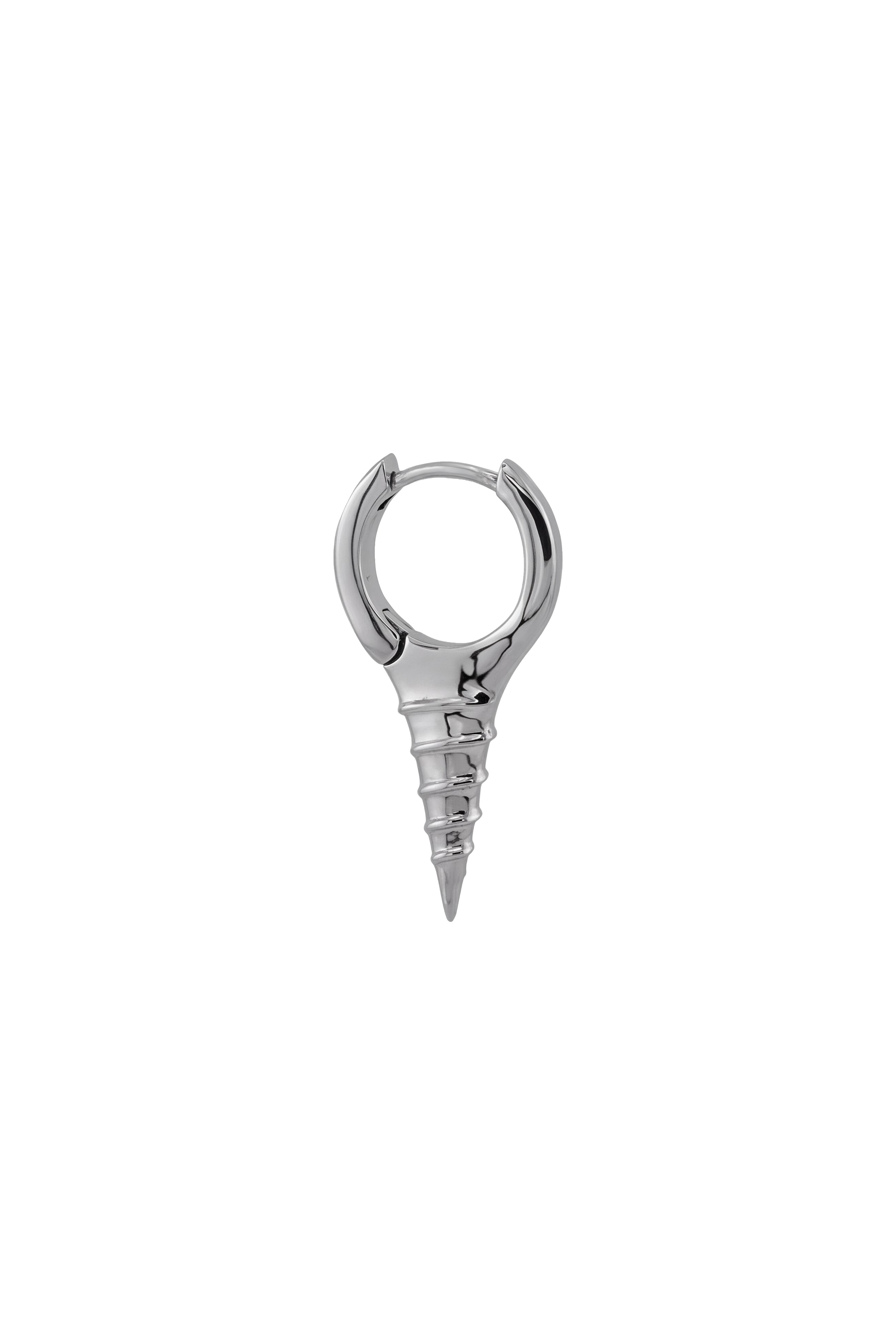 "SCHRAUBE" Short Earring with Thread Details