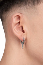 "SCHRAUBE" Short Earring with Thread Details