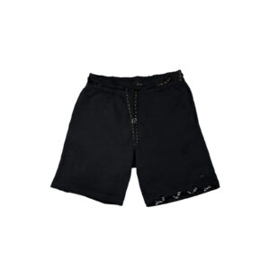 C'est La Fxxking Vie Distressed Shorts Black | HAND-FINISHED