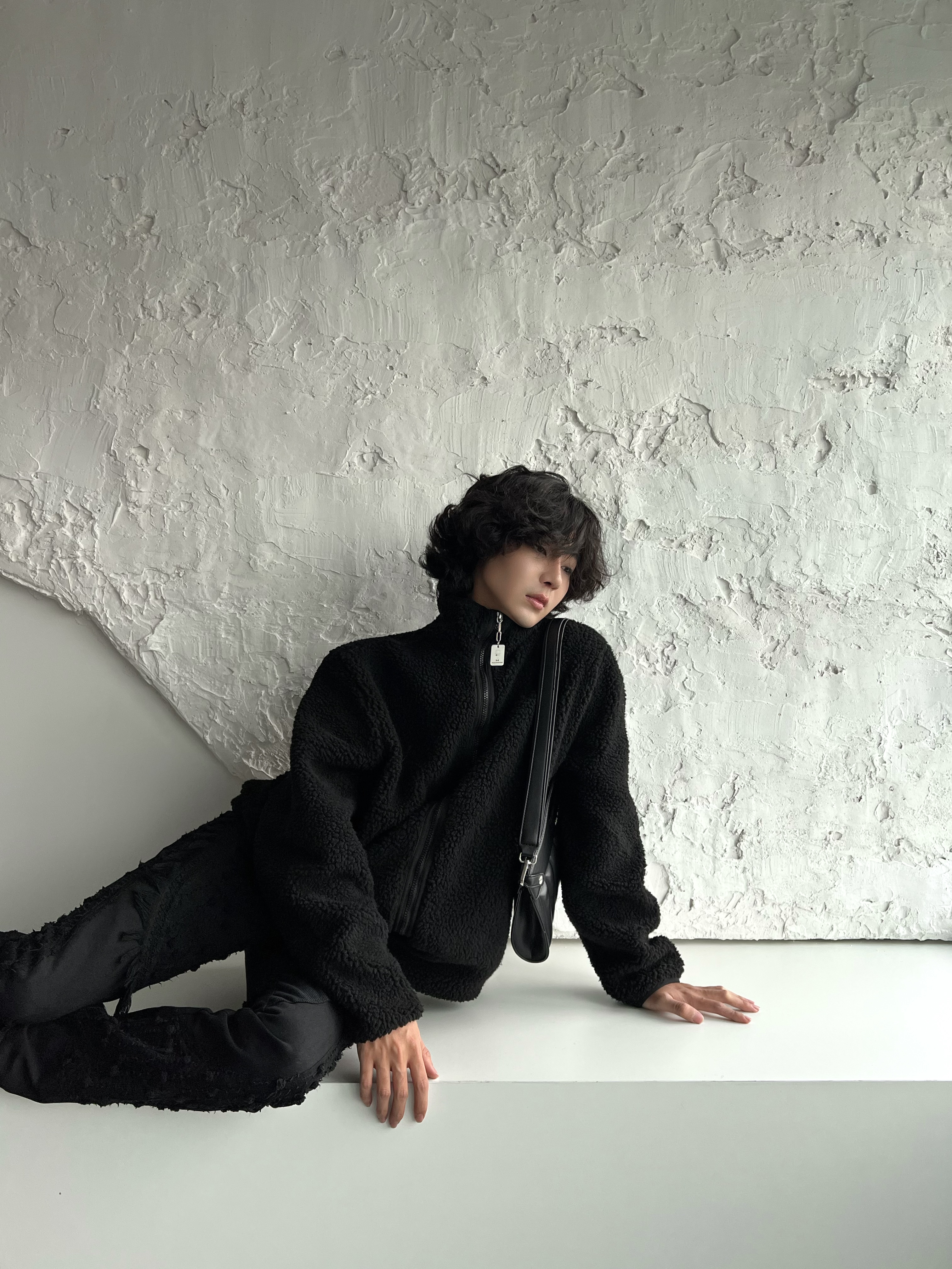 __aricp_Bad_Portier_Jacket_ÉLÉMENTAIRE_TWILL_BRUSHED_OVERSHIRT_BLACK_élémentaire_Streetwear_Collection_2024_5