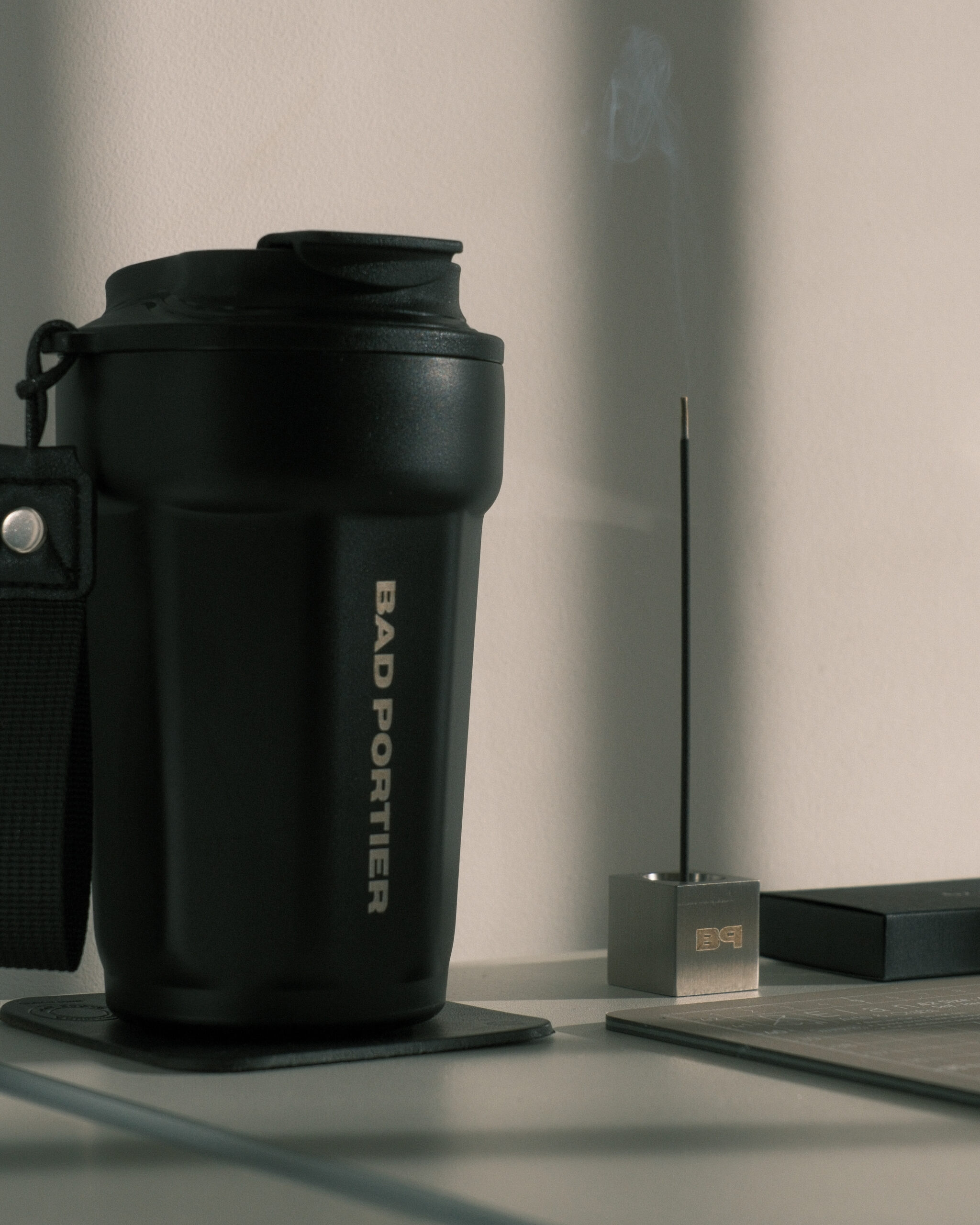 Monolith Incense Holder — Industrial Calm