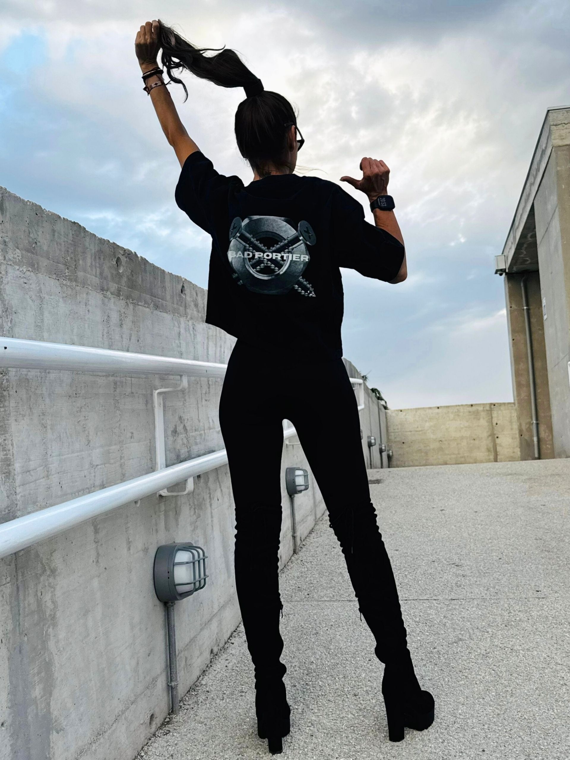 Screwed & Nuts T-Shirt Black Acid – Back Print